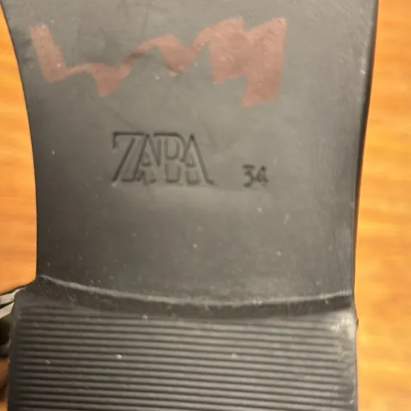 ZARA ankle boots (about a ladies size 5)