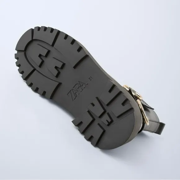 Zara Kids Buckle Ankle Boots