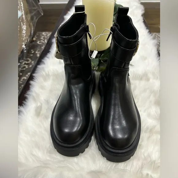 Zara Kids Buckle Ankle Boots