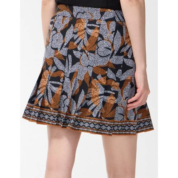 Zenergy‎ UPF Neema Floral Pleated Skort size 10