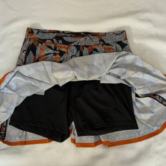 Zenergy‎ UPF Neema Floral Pleated Skort size 10